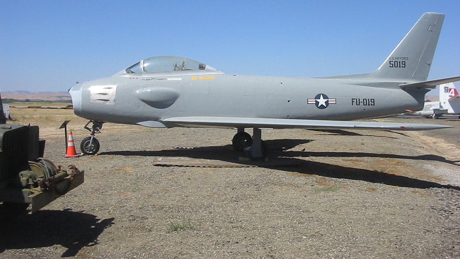 Preserved aircraft at Estrella Warbirds Museum in Paso Robles