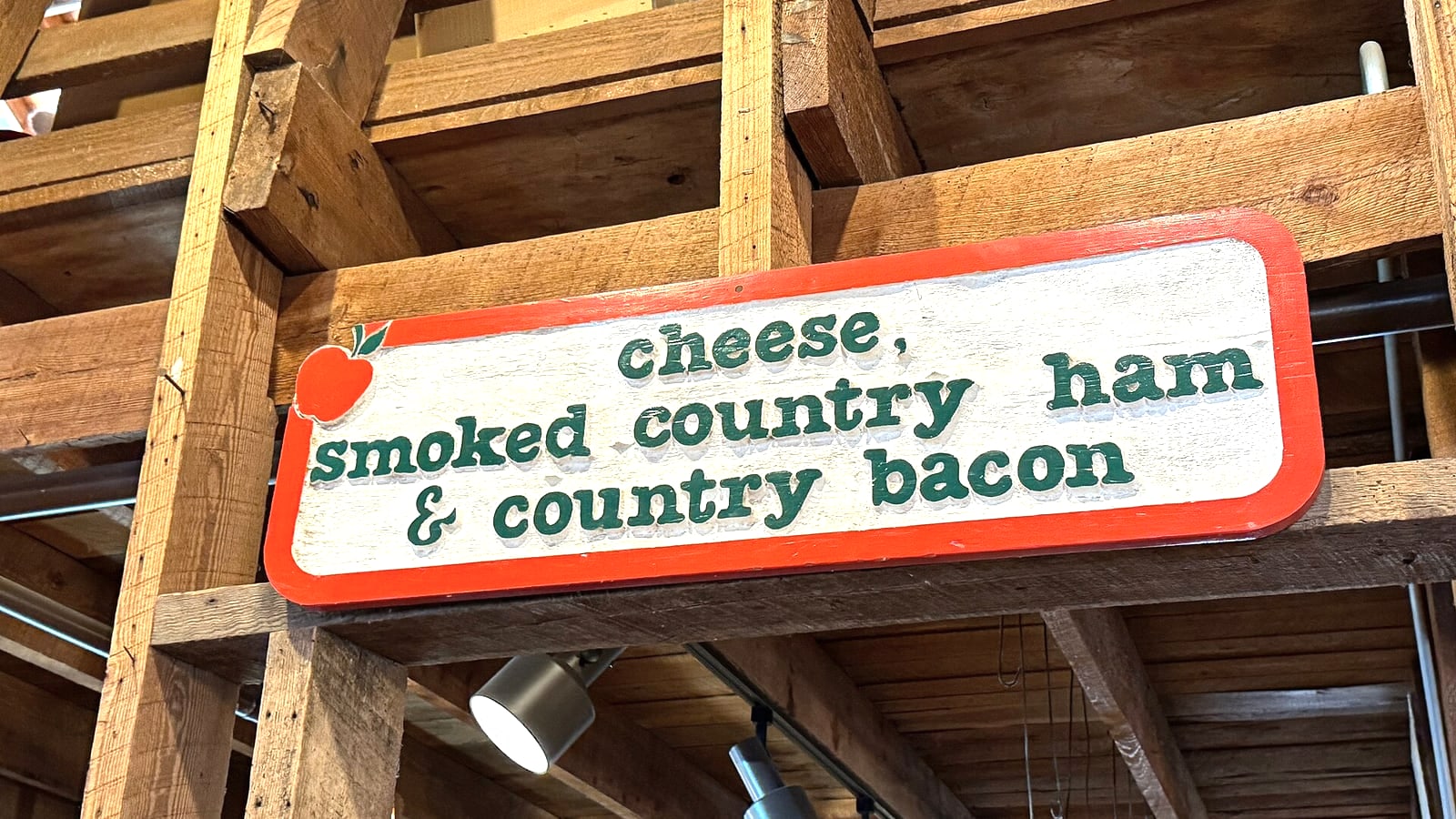 Apple Barn Village cider mill and orchard setting in Sevierville Tennessee