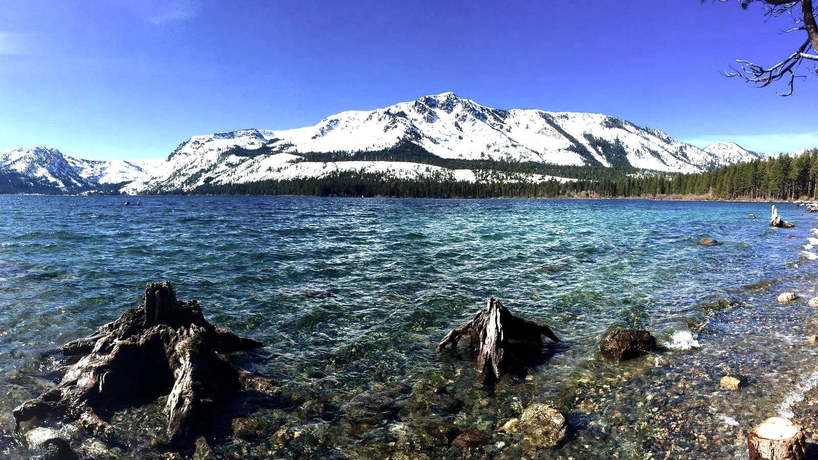 Fallen Leaf Lake near South Lake Tahoe