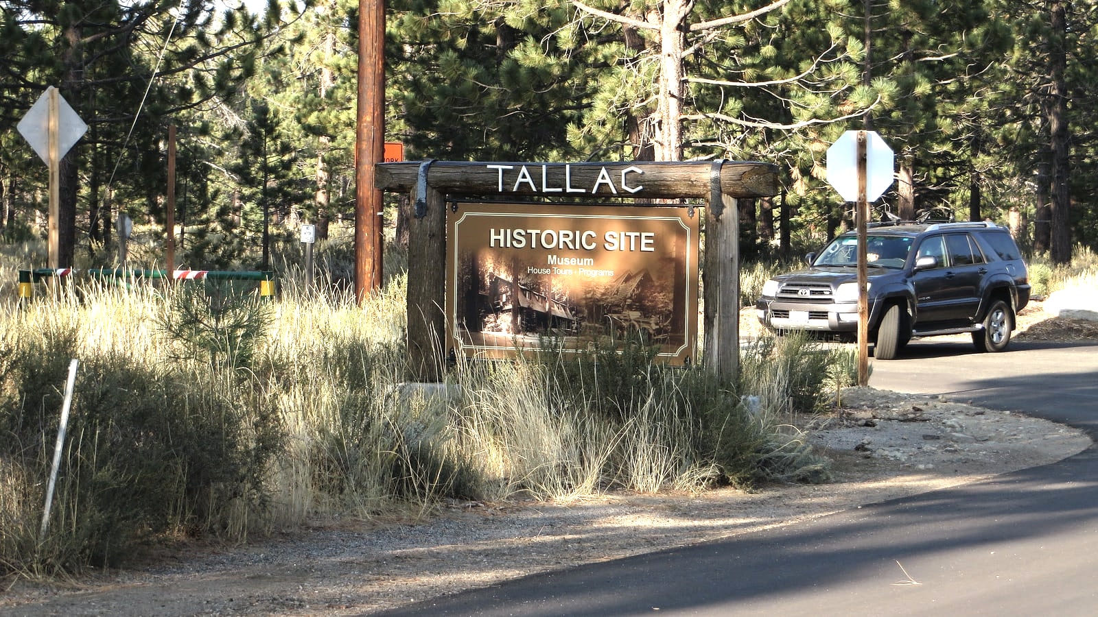 Historic estate building at Tallac Historic Site