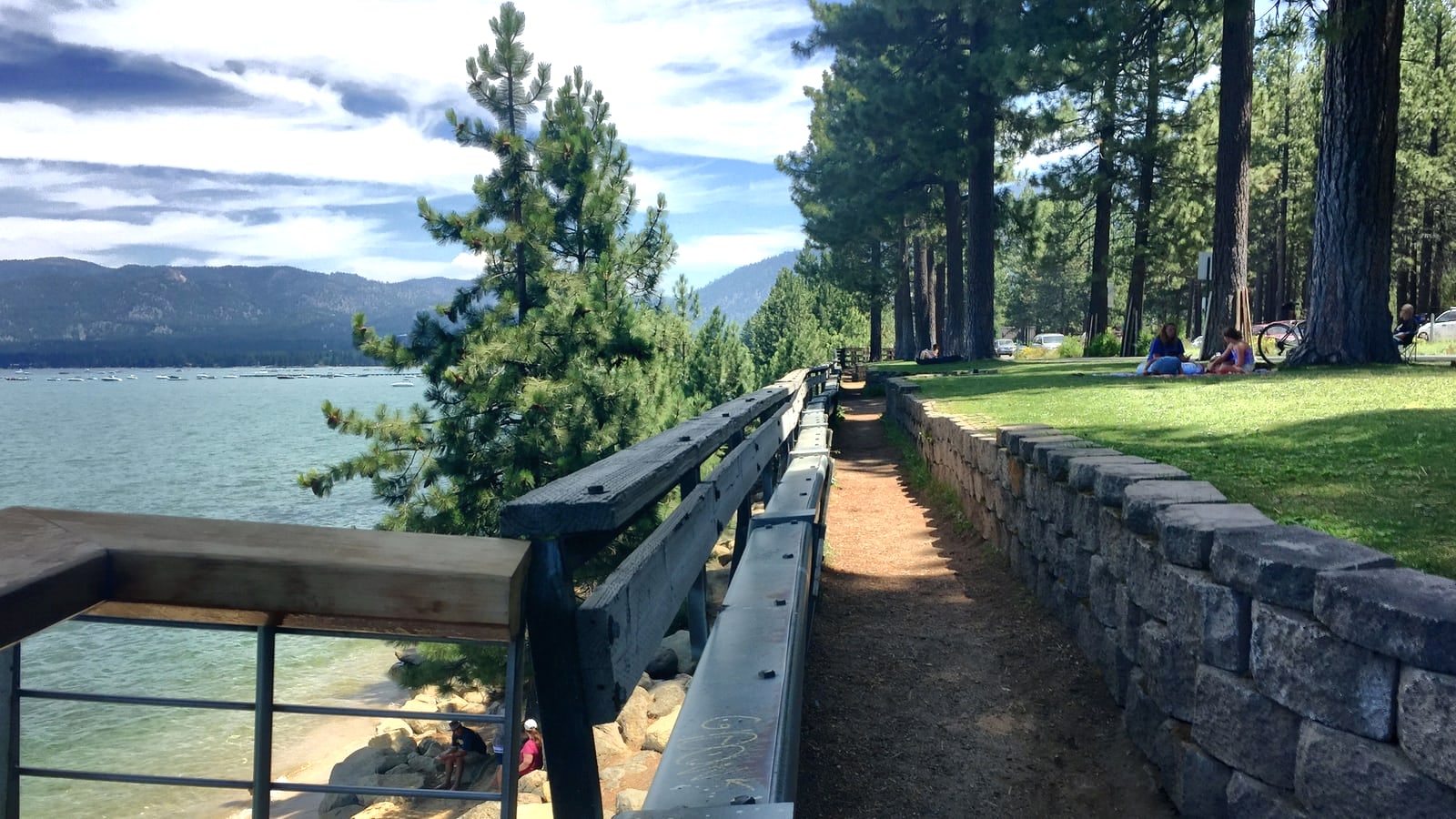 Lake Tahoe waterfront at Lakeview Commons