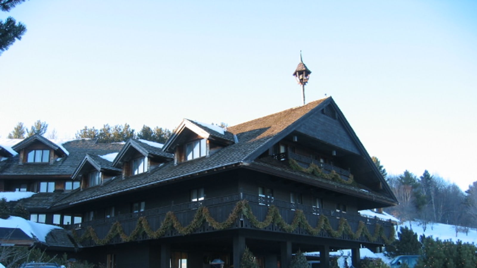 Mountain trails at von Trapp Family Lodge in Stowe