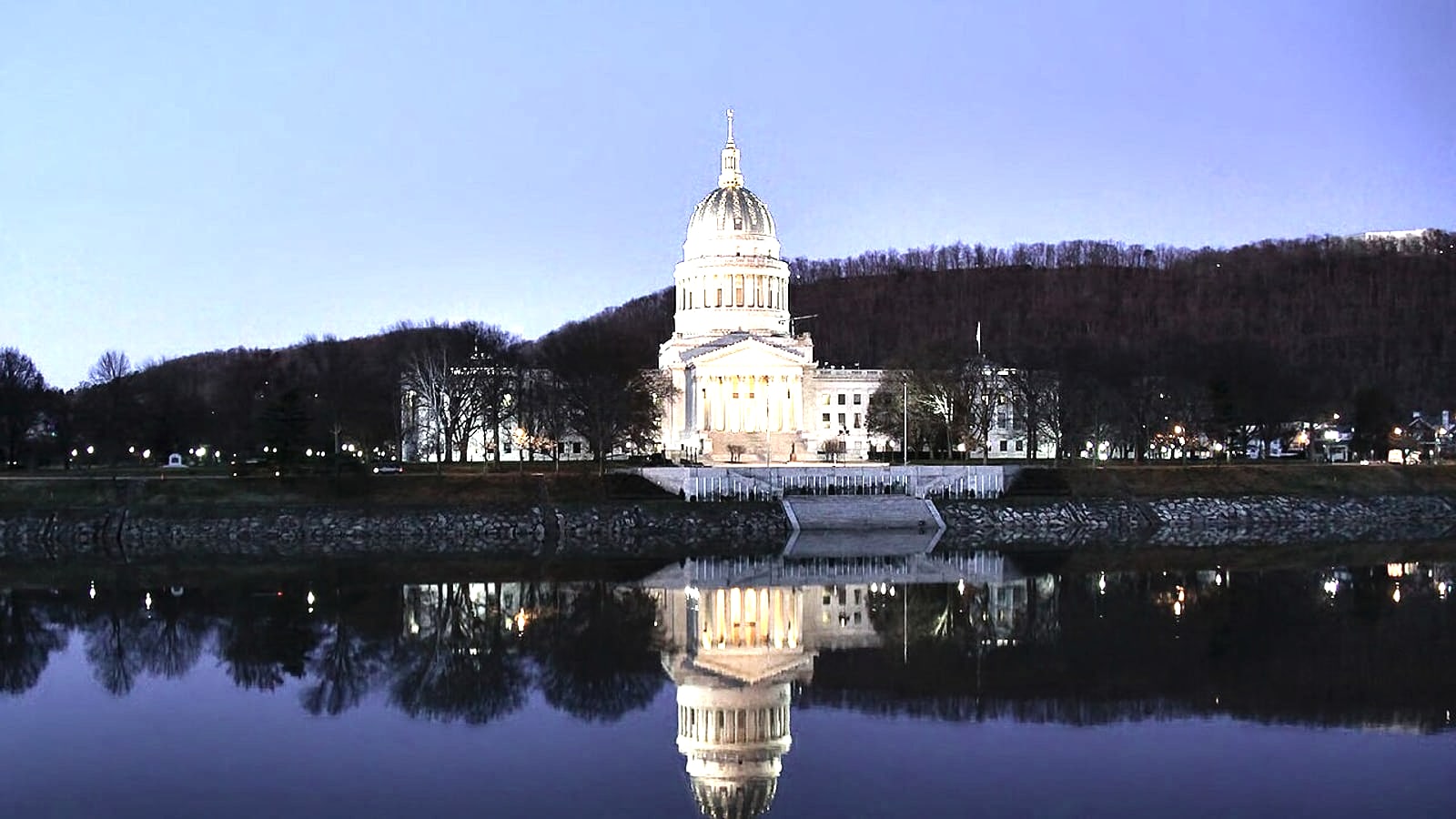West Virginia State Capitol dome in Charleston