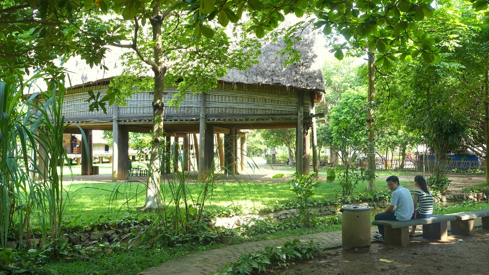 Exterior of the Vietnam Museum of Ethnology in Hanoi