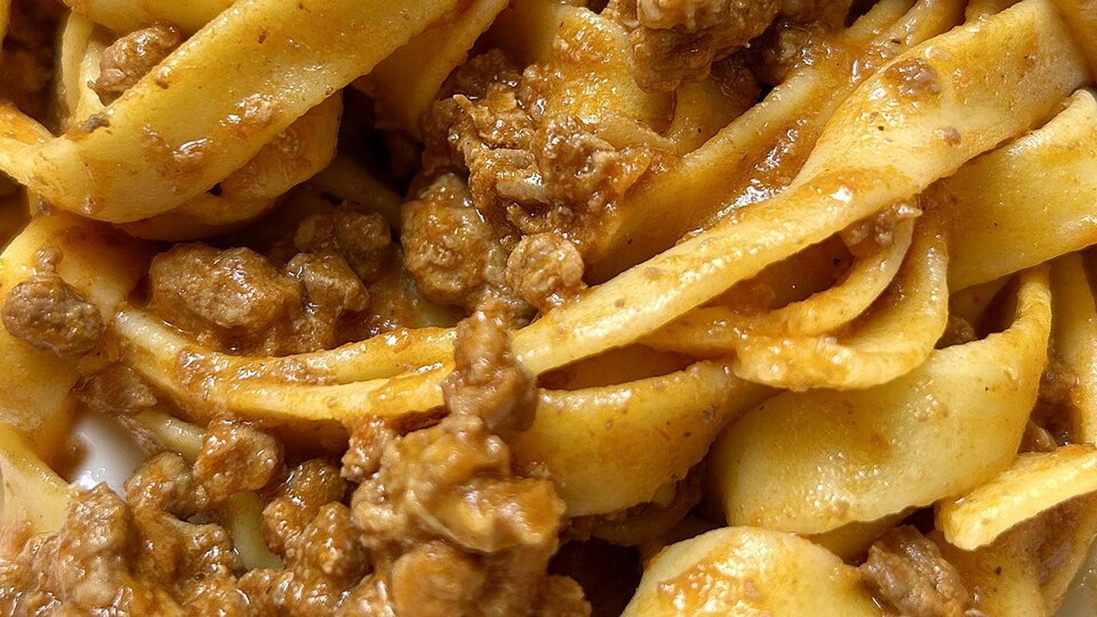 Tagliatelle al ragu in Bologna in Bologna, Italy