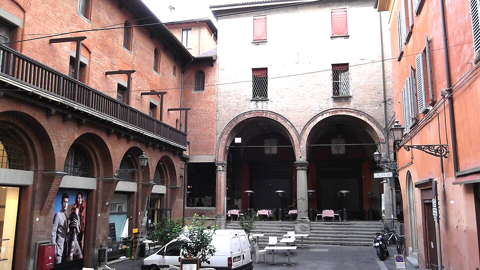 Quadrilatero street, Bologna in Bologna, Italy