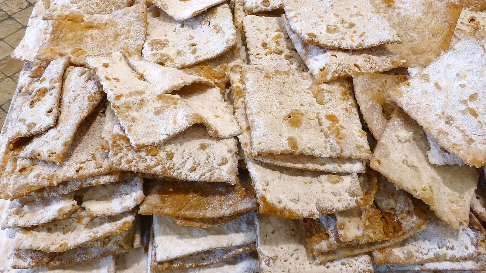 Bugnes pastries from Lyon