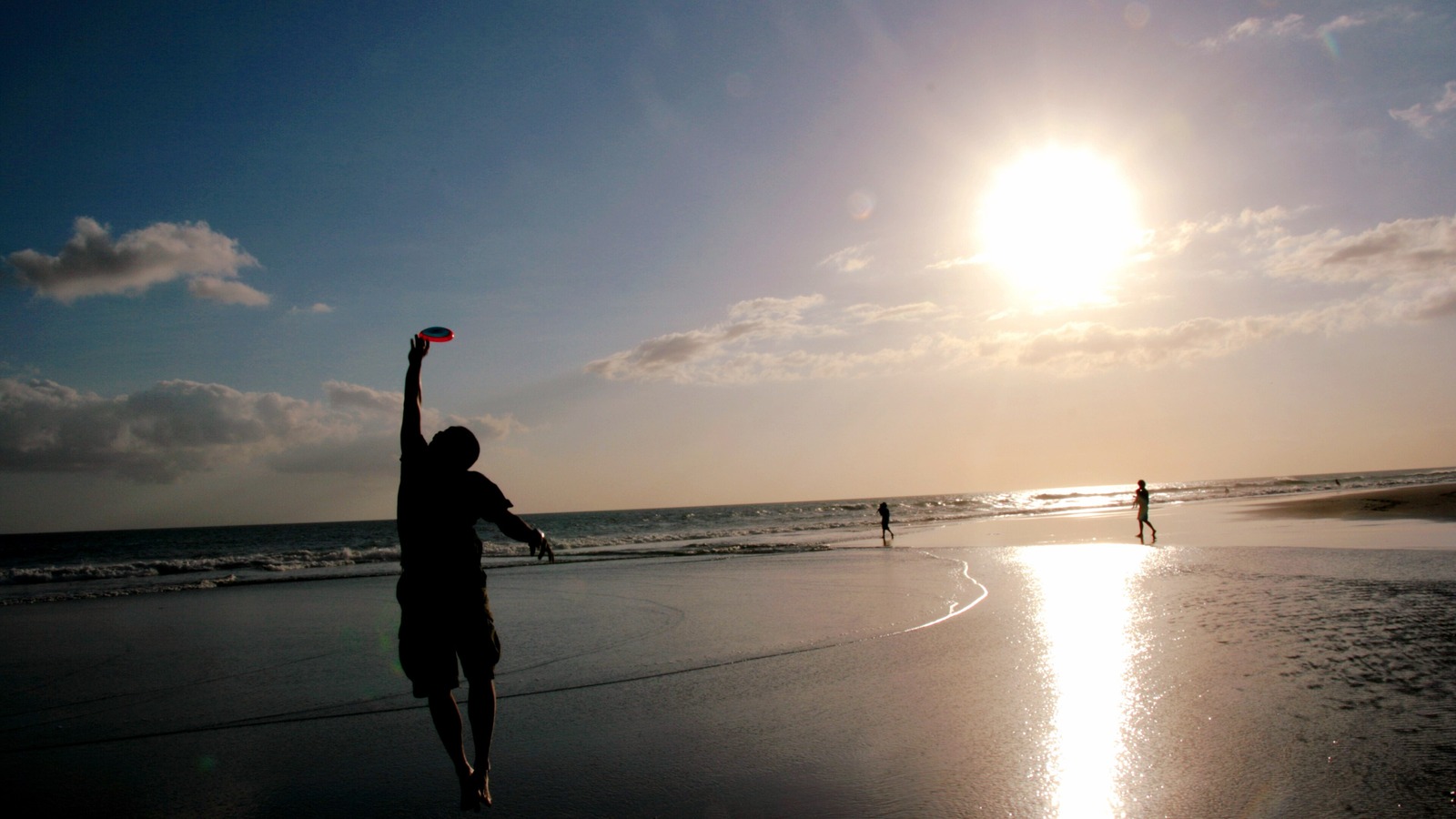Bright beach view in Seminyak Bali