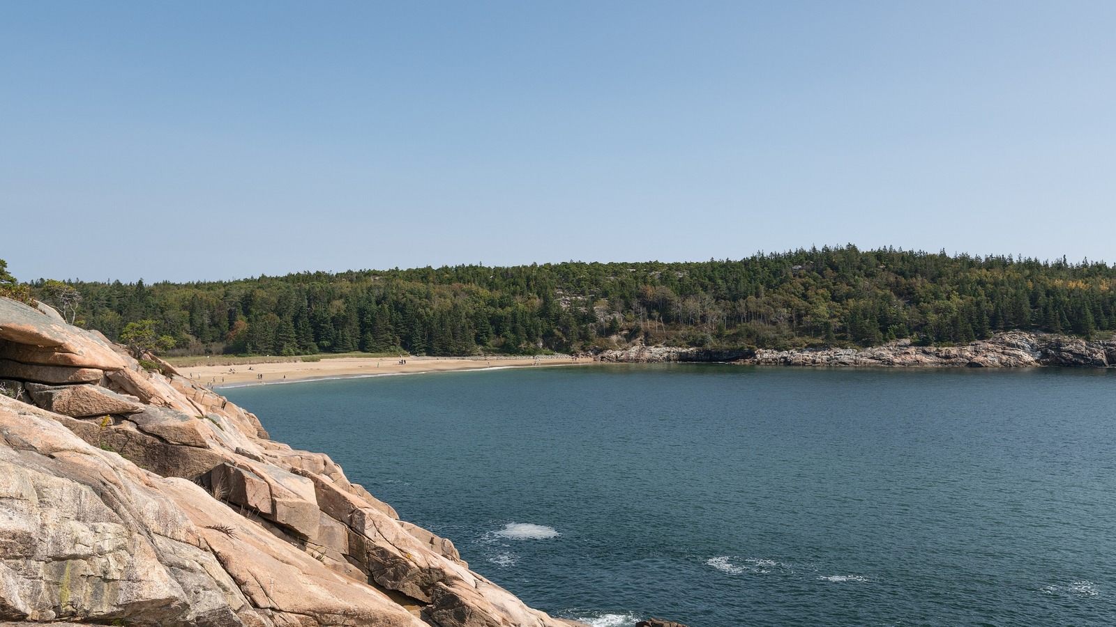 Frenchman Bay view from Eden Street in Bar Harbor