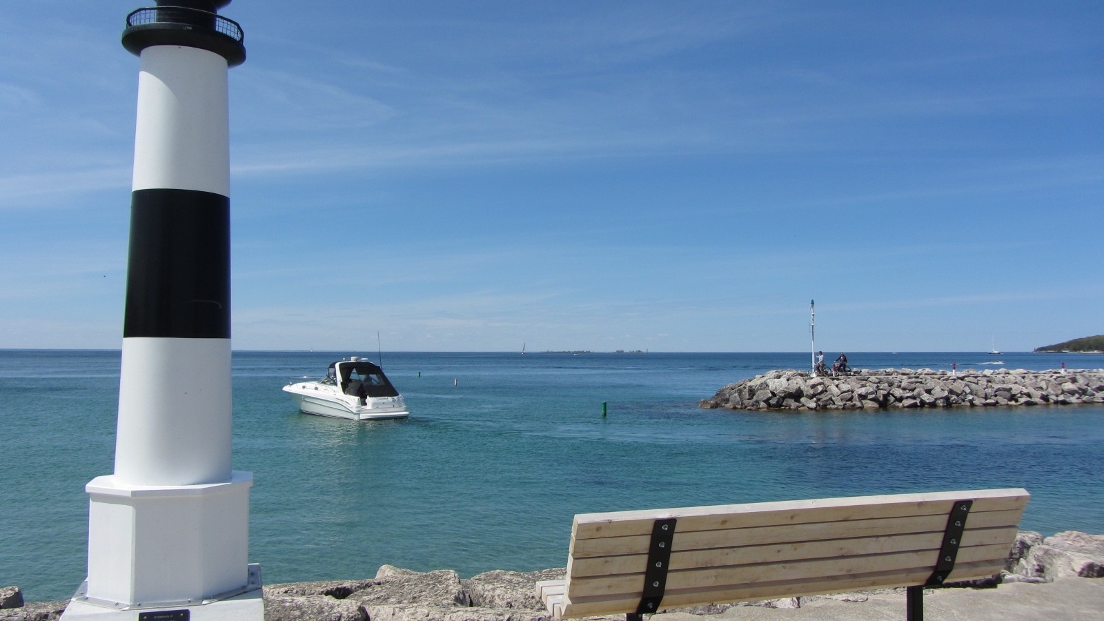 Sister Bay marina in Door County