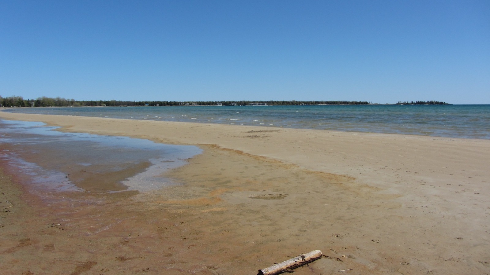 Lake Michigan shore near Baileys Harbor