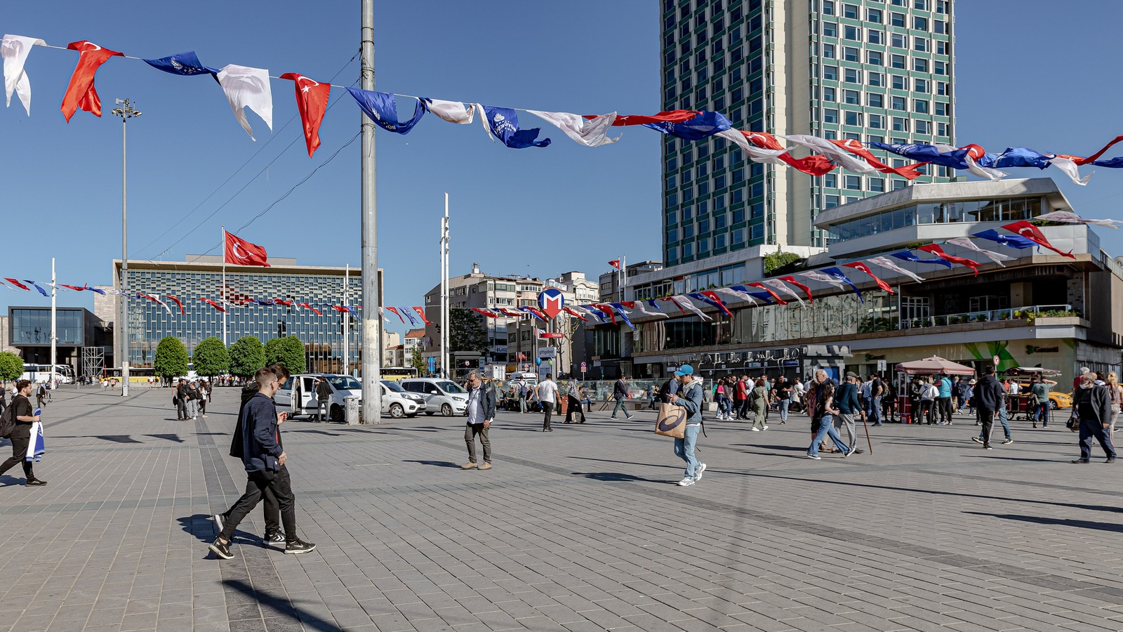 Taksim Square and Beyoglu in Istanbul