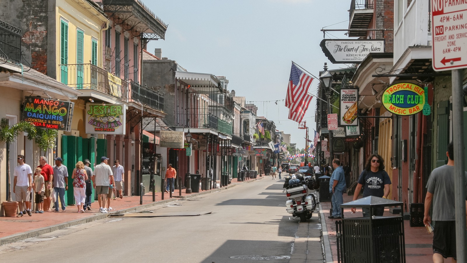 Balconies in the French Quarter