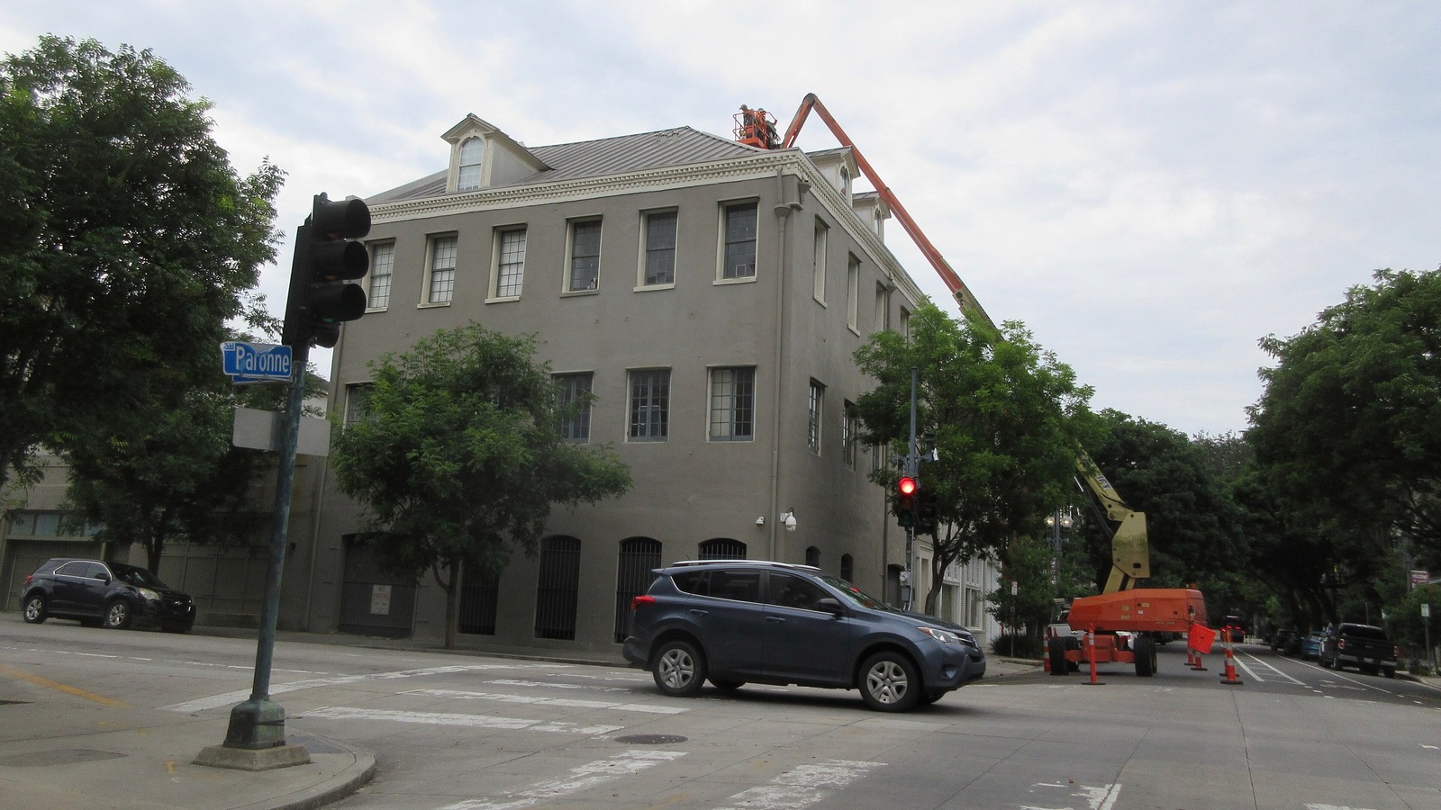 Warehouse District in New Orleans
