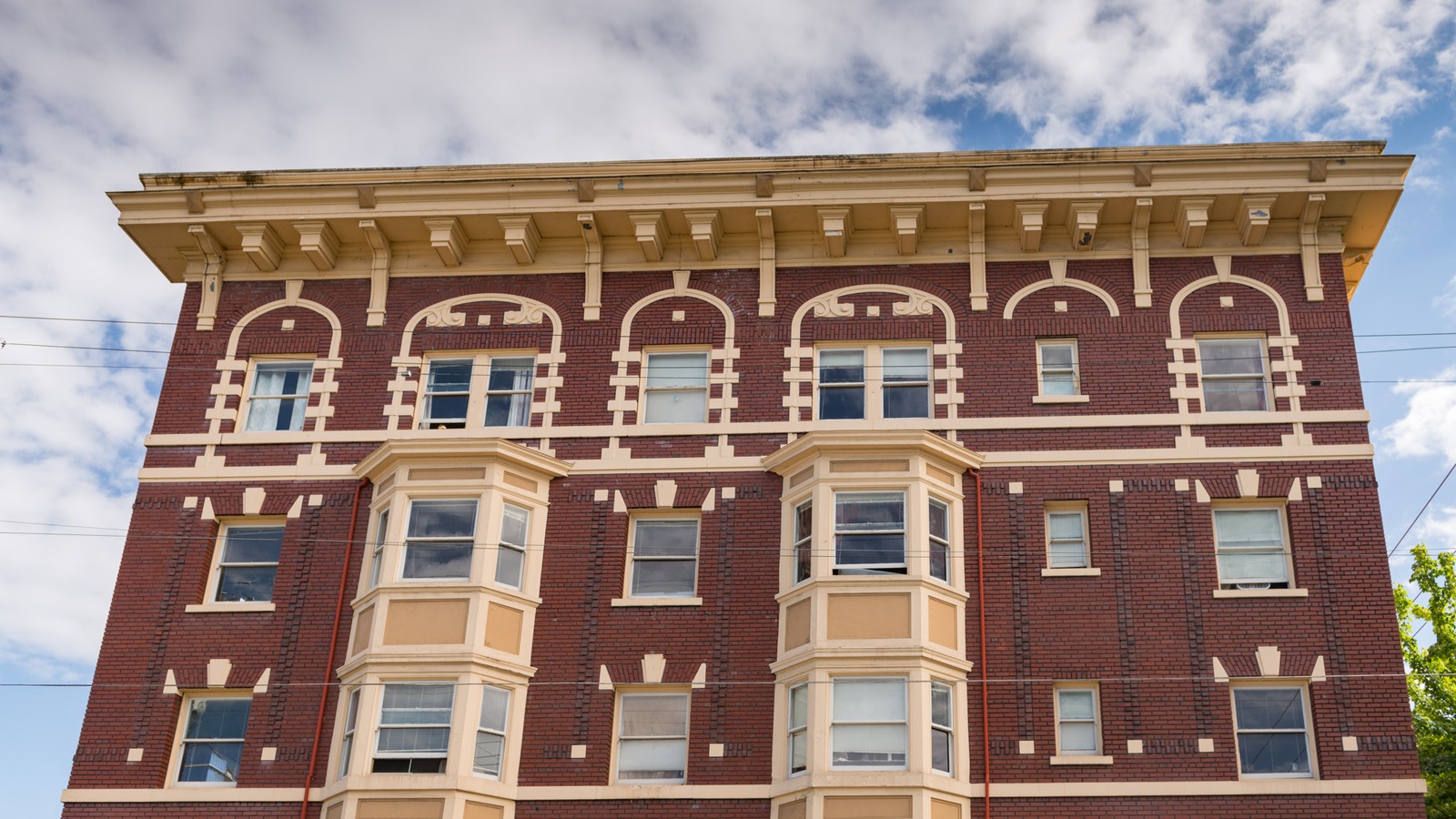 A historic brick building on Northwest 23rd Avenue in Portland
