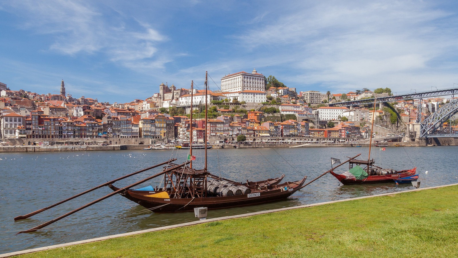 Douro River view from Vila Nova de Gaia
