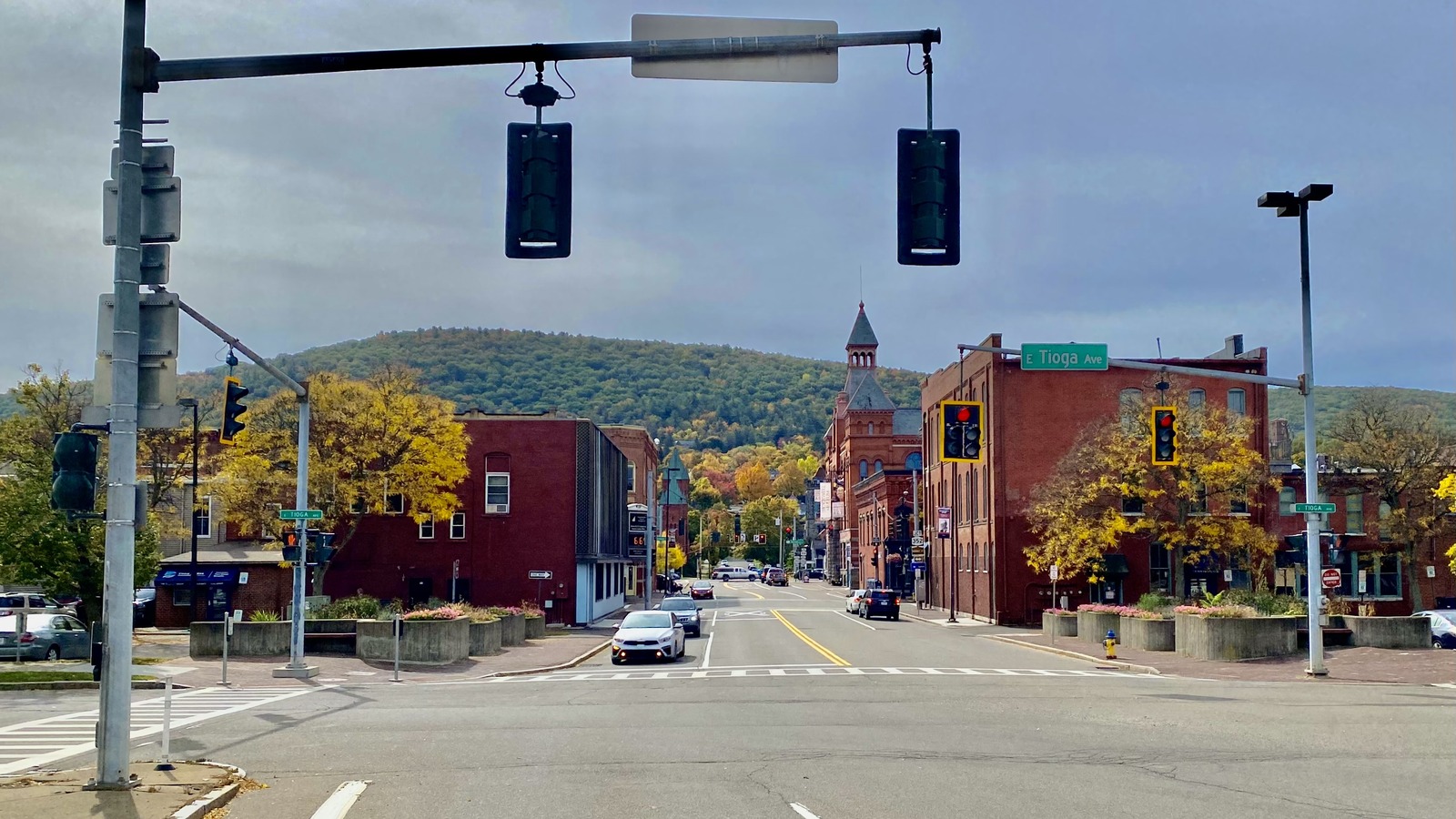 Downtown Corning New York