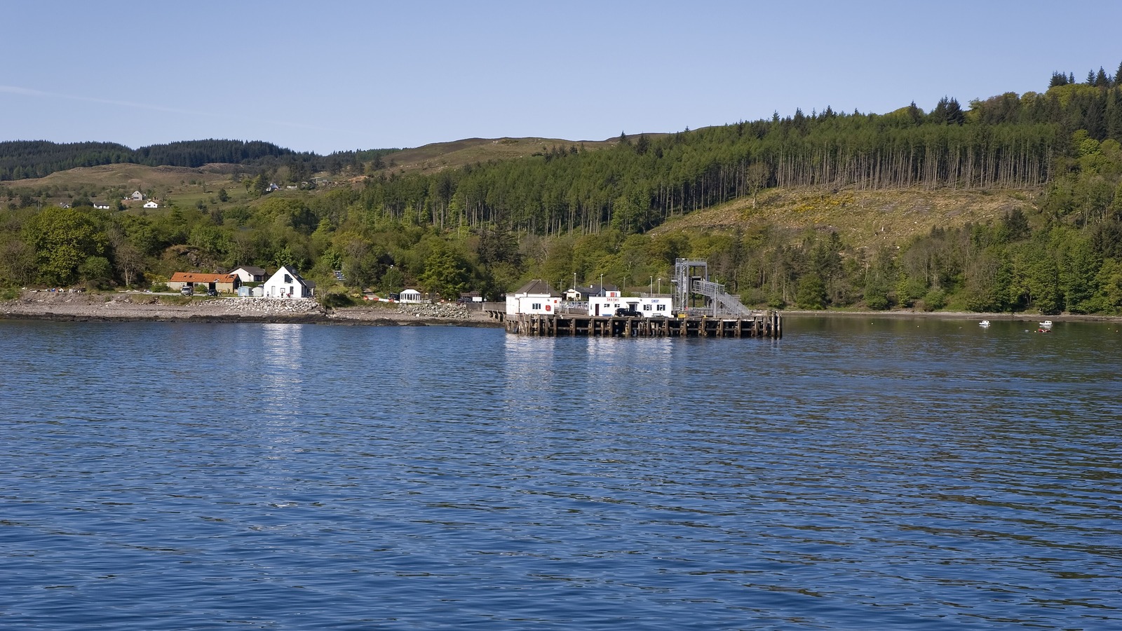 Coastline near Armadale on the Sleat peninsula