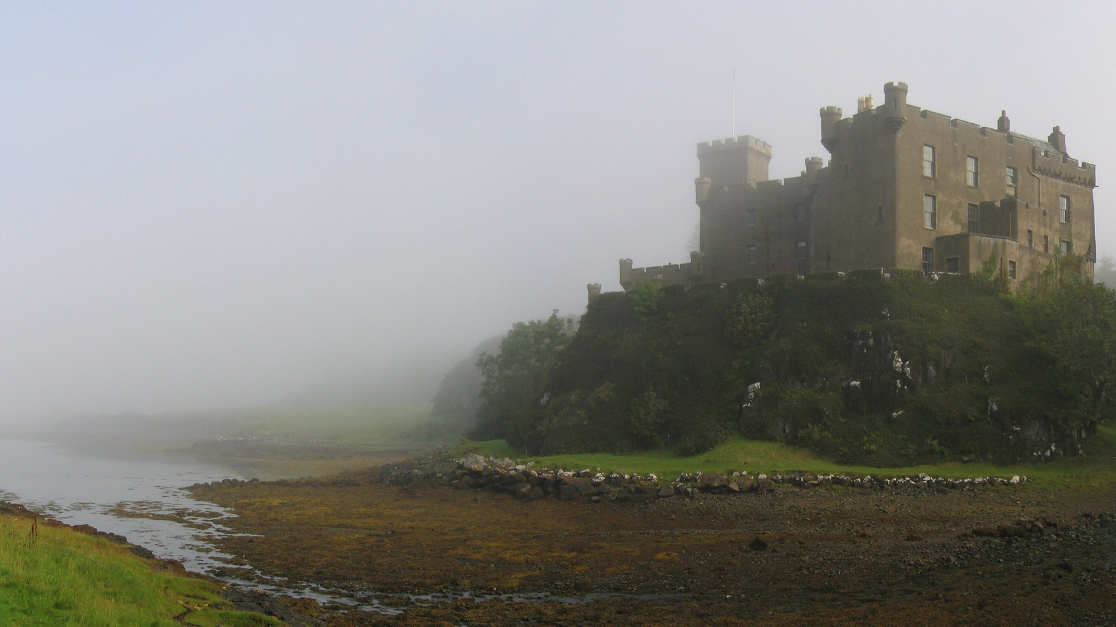 Coastal loch scenery near Dunvegan on the Isle of Skye