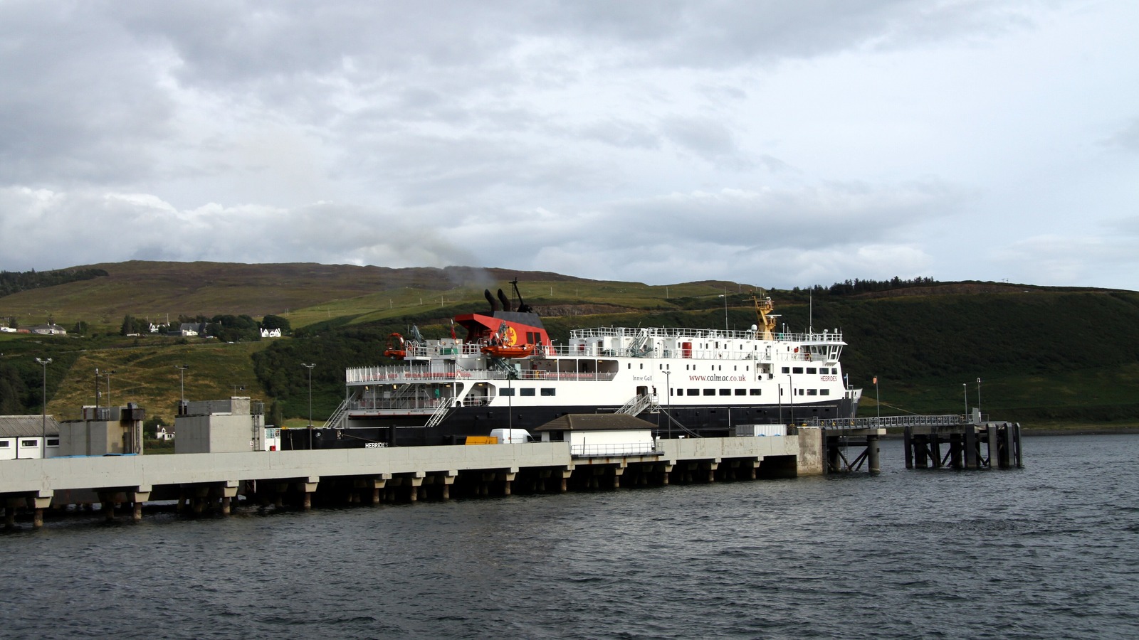 Uig Bay and village on the Isle of Skye