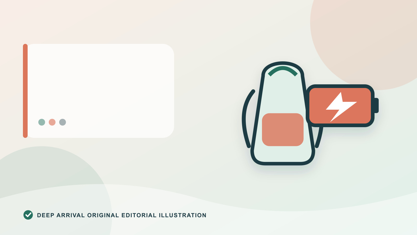Original editorial illustration for Portable Charger With Wireless Charging: How to Choose