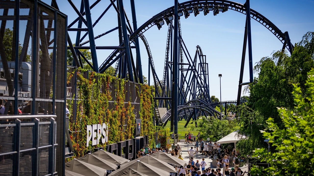 Hyperion coaster at Energylandia