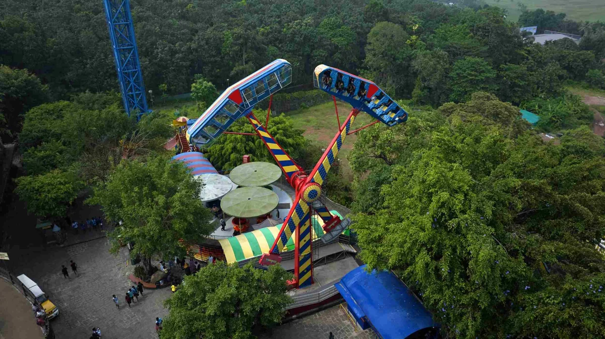 Space Gun at Wonderla Kochi