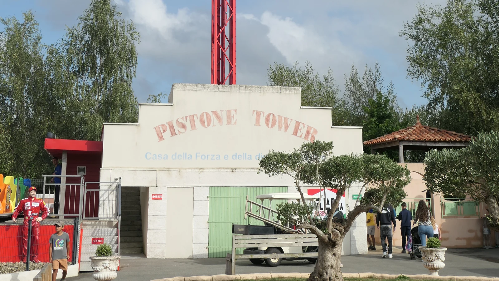 Pistone Tower entrance at Kingoland