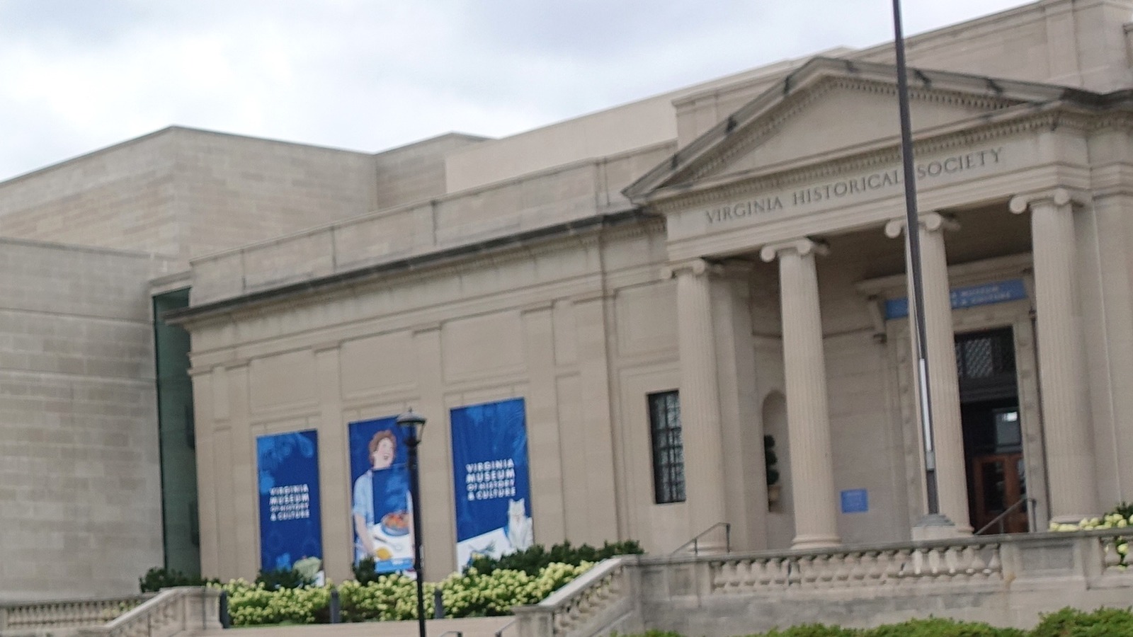 Virginia Museum of History and Culture facade in Richmond on July 24, 2024; venue photograph, not the October 23, 2026 event or Barbie exhibition
