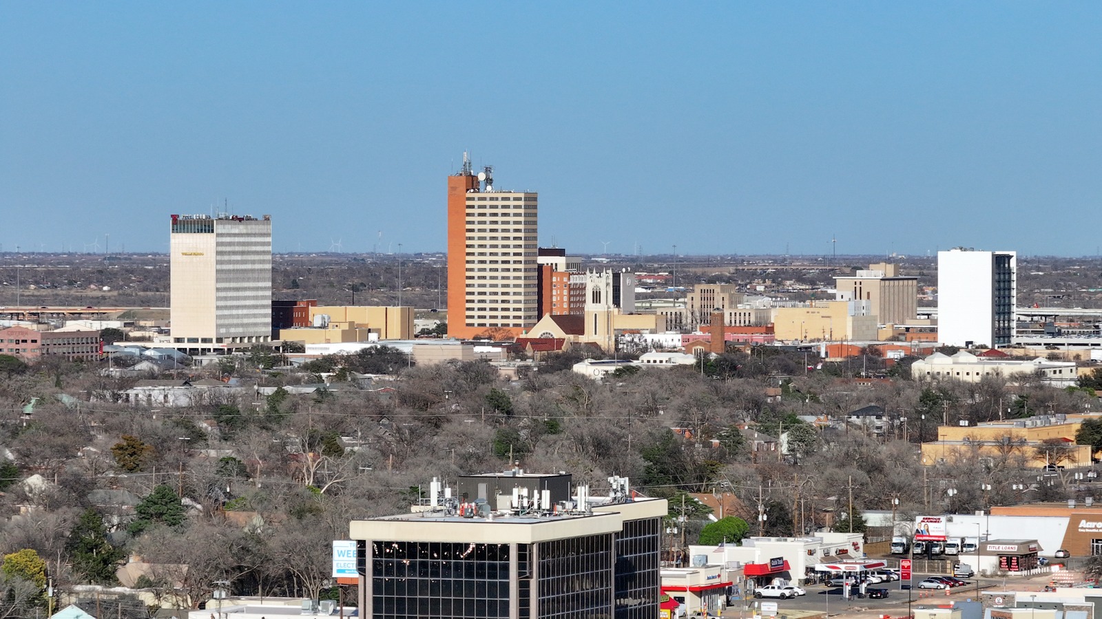 Lubbock, Texas skyline