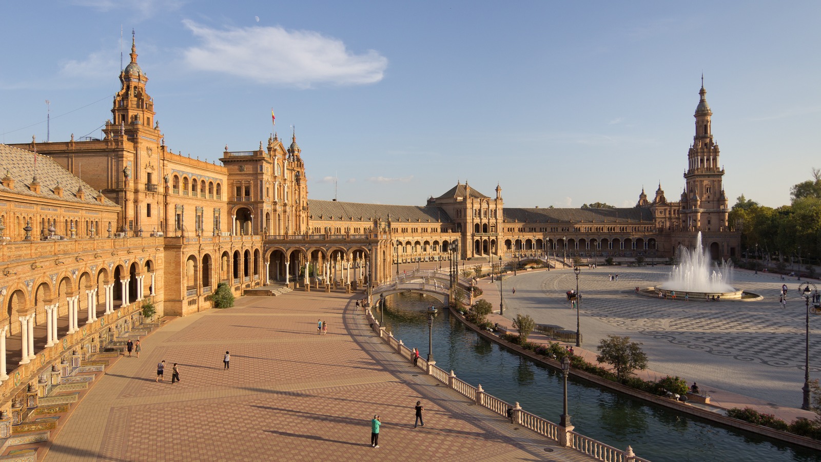 Plaza de España in Seville, the historic destination around Thompson Sevilla's new 101-room hotel