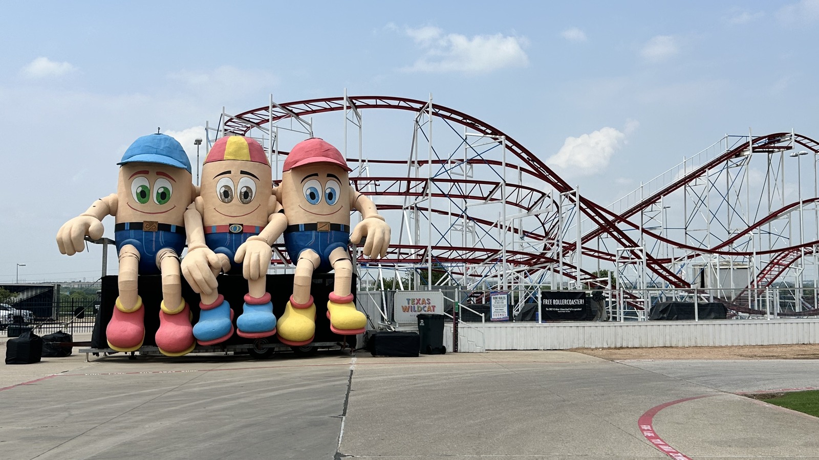 COTALAND Texas Wildcat area in Austin in June 2024, historical venue context before the expanded park opening, not the October 2026 F1 weekend
