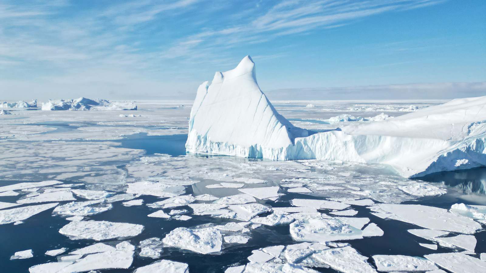 Icebergs in Greenland's Ilulissat Icefjord, a stop on Adventure Canada's new Northwest Passage voyage