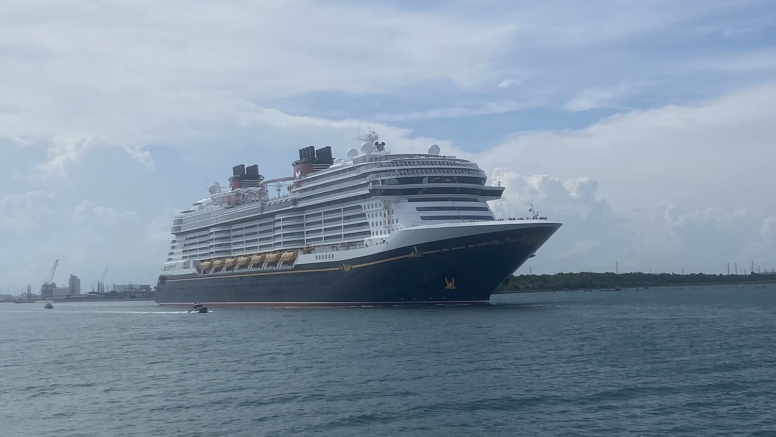 Disney Wish, a Wish-class sister ship of Disney Believe, sailing out of Port Canaveral in September 2026