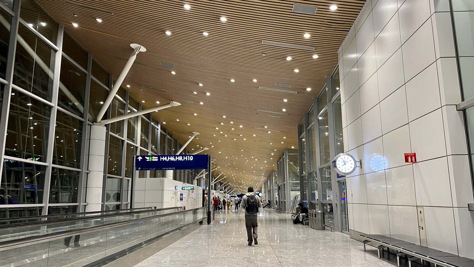 Departure concourse at Kuala Lumpur International Airport Terminal 1