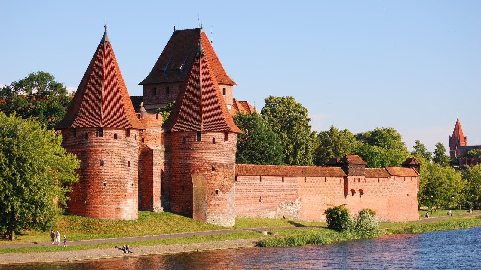 Water Gate at Malbork Castle in Poland