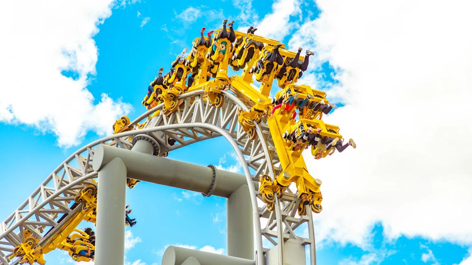 Tornado roller coaster at Särkänniemi