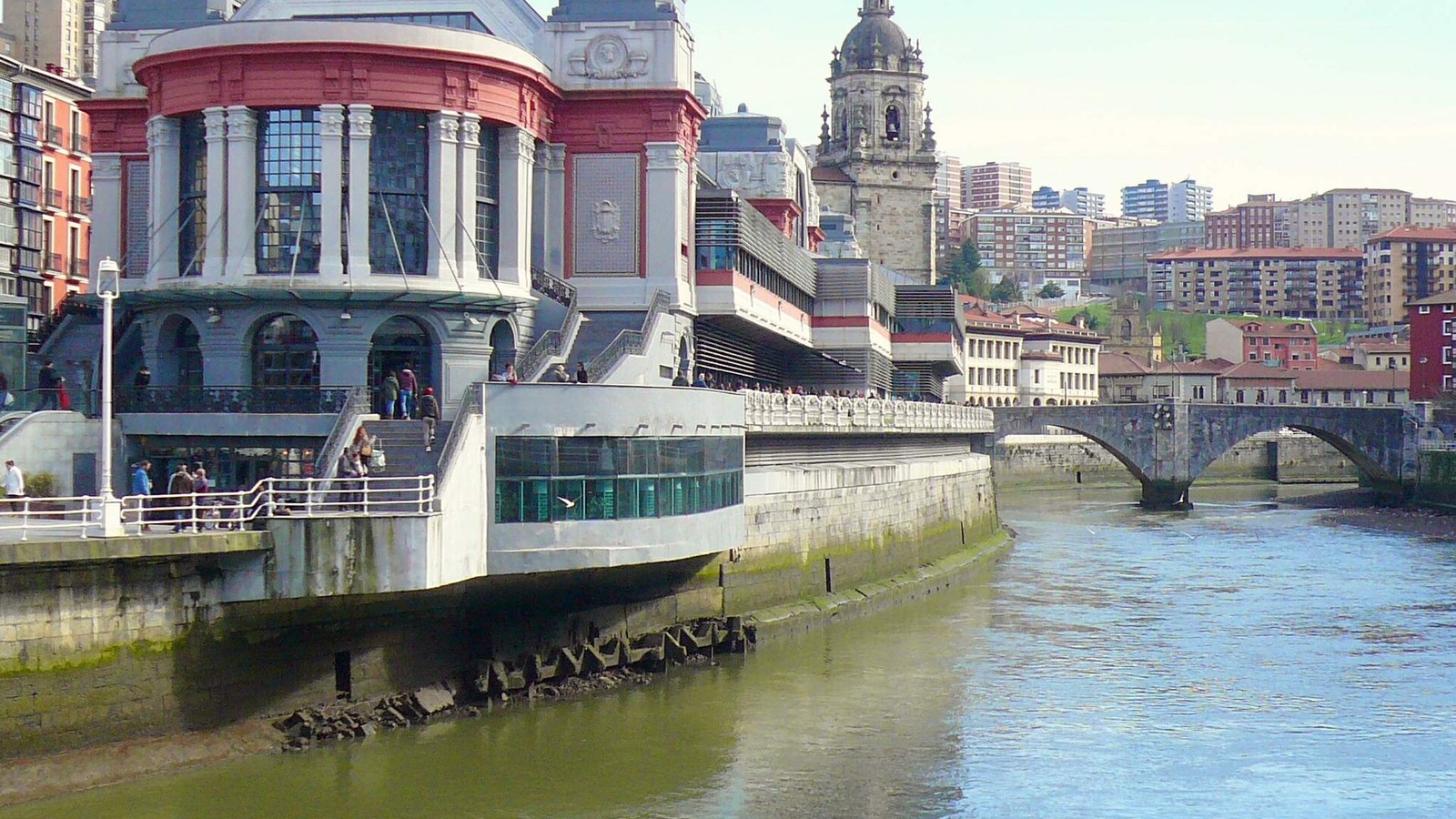 Mercado de la Ribera in Bilbao