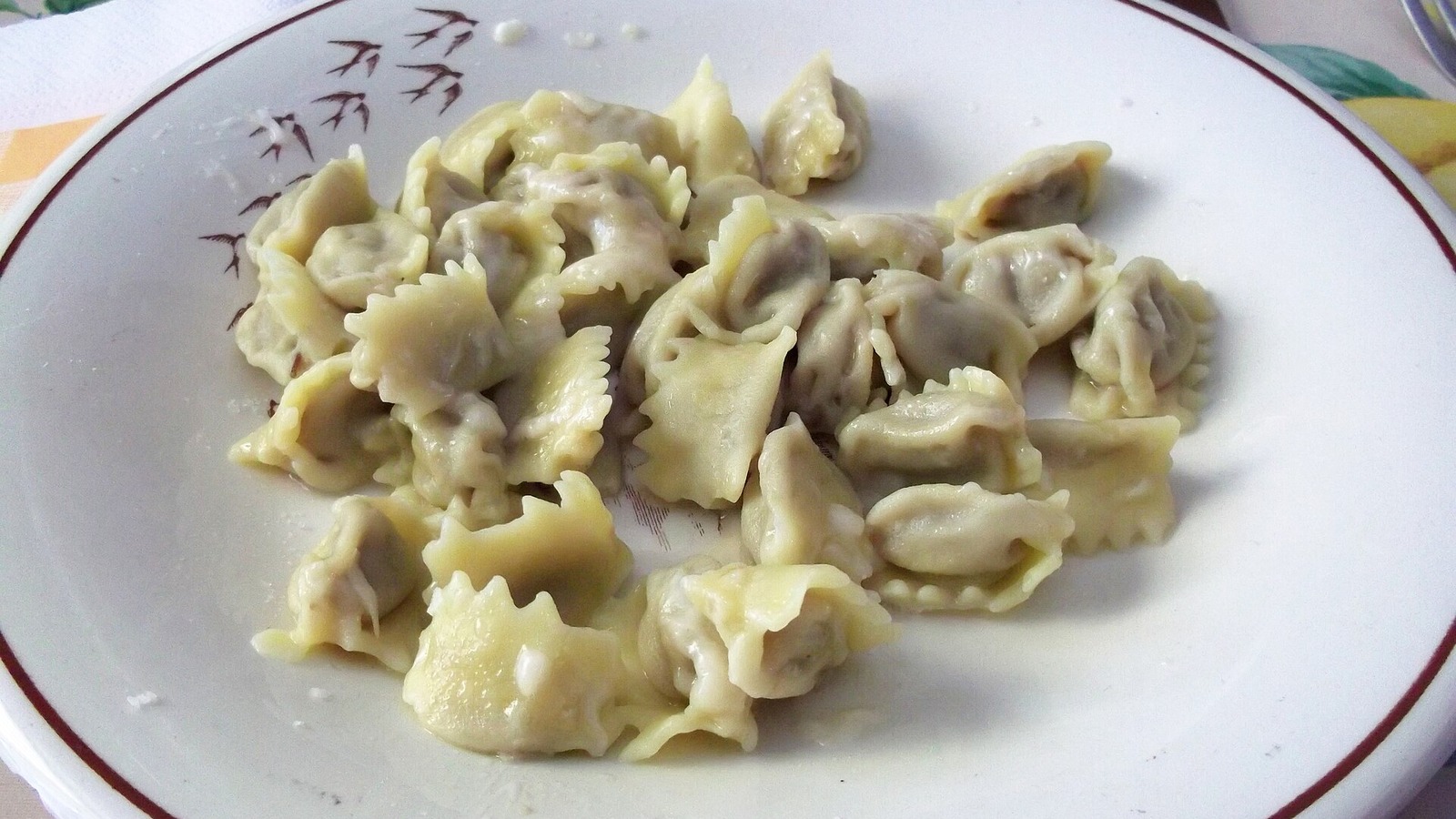 Agnolotti al plin, a Piedmontese pasta
